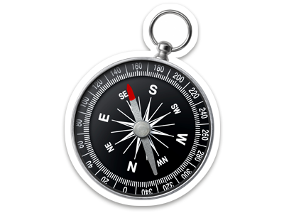 A compass