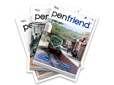 Three copies of the Penfriend newsletter